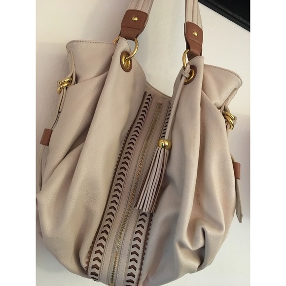 jessica simpson white purse